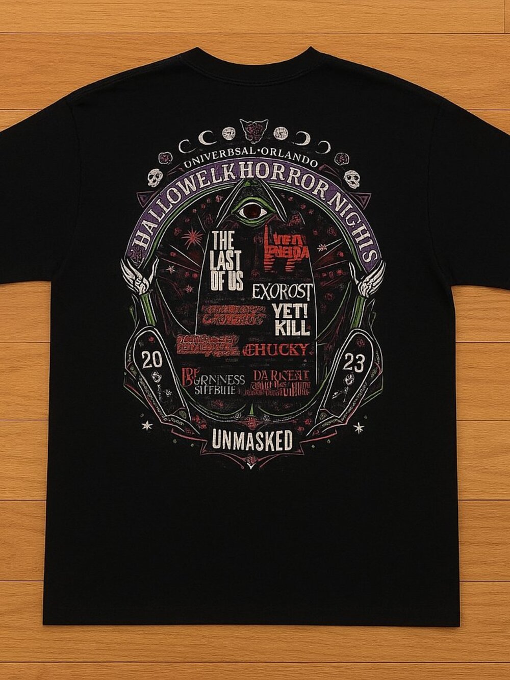Universal Orlando Halloween Horror Nights Graphic T-Shirt Horror Tee